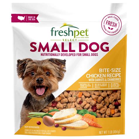 Freshpet Small Dog Bite Sized Chicken Fresh Dog Food - Shop Food at H-E-B