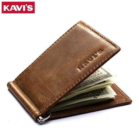 Leather Bifold Money Clip Wallet | Literacy Basics