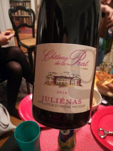 2016 Signé Vignerons Château de la Prat Juliénas Vivino US