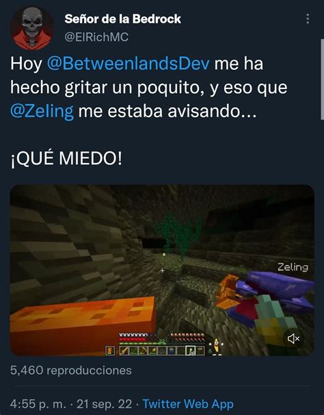 Exexplicador De Elrichmc On Twitter Rich Dice Que Se Asust Por Un