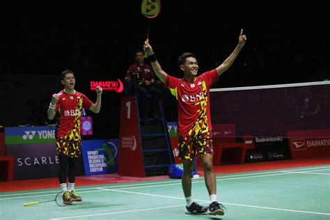 Ganda Putra Indonesia Cetak Sejarah Baru Di Singapore Open