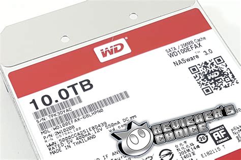 10TB WD Red (WD100EFAX) Hard Disk Drive Review | Tech ARP