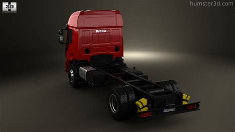 View Of Iveco Eurocargo Chassis Truck D Model Dmodels Store