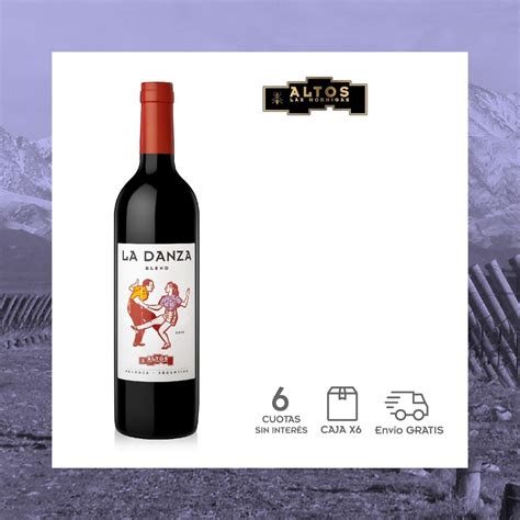 Vino Altos Las Hormigas La Danza Blend Caja 6 X 750ml Altos Las