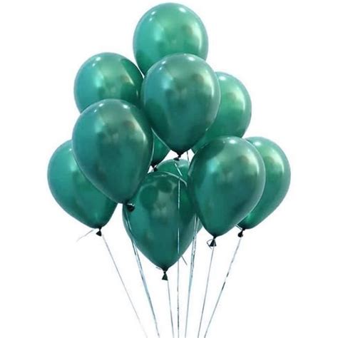 Ballons Turquoise Pi Ces Cm Ballons Latex H Lium Ballons