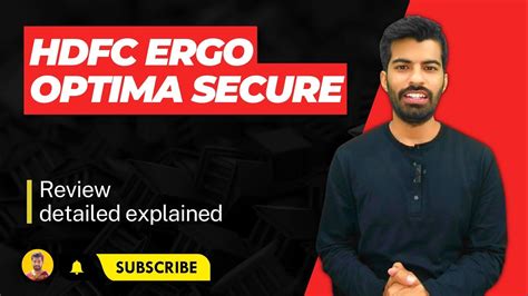 Hdfc Ergo Optima Secure Health Insurance Review Detailed Explained Youtube