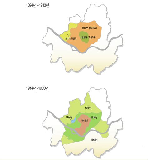 서울 행정구역의 변화