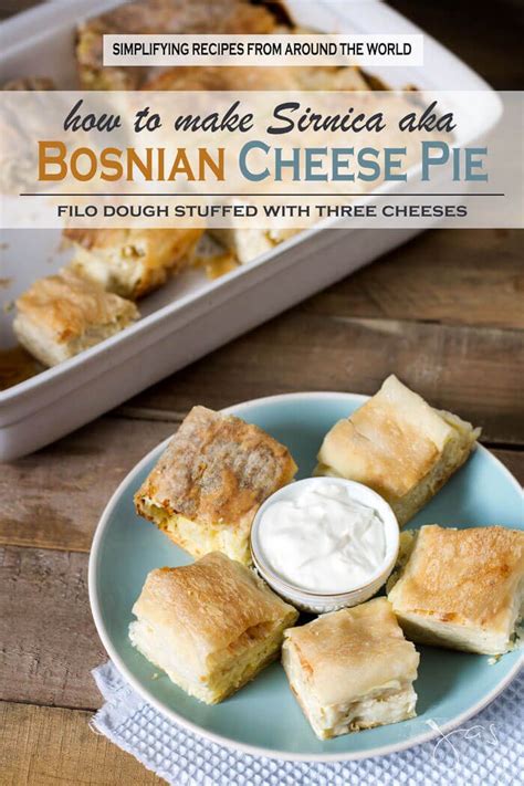 Bosnian Cheese Pie - Pita Sirnica • All that's Jas | Recipe | Cheese ...