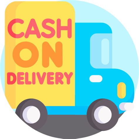 Cash On Delivery Free Shipping And Delivery Icons