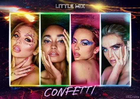 Little Mix - Confetti (Fanmade Poster) : LittleMix