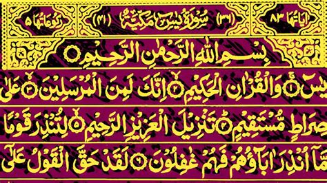 Surah Yaseen Yasin By Ep 17 سورۃ ی س Recitation Beautiful Tilawat