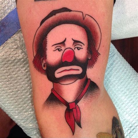 My Hobo Clown By Josh Barg Tribute Tattoo Parlor Waterford Mi Tattoos