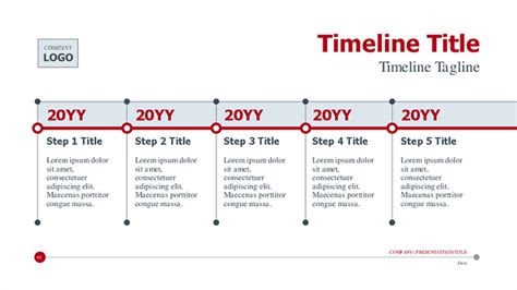 History Timeline | Free Presentation Slide Template