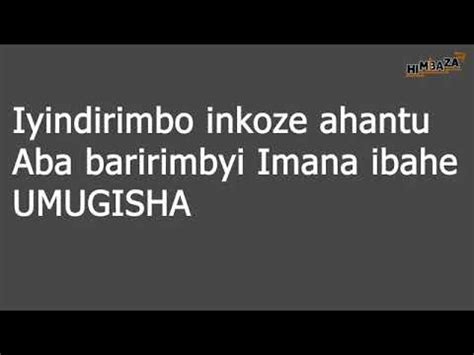 Iyo Mbimenya Kare Nari Gufata Yesu YouTube