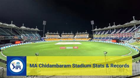 Ipl Ma Chidambaram Stadium Pitch Report Weather Forecast T