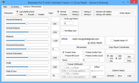 Resident Evil 4 UHD Ultimate Trainer at Resident Evil 4 Nexus - Mods ...