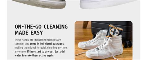 Amazon Sneakerasers Instant Sneaker Cleaner Sponge Effective Shoe