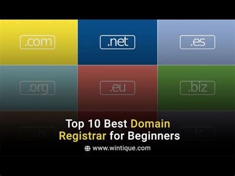 Top 10 Best Domain Registrar 2023 Cheap Domain Selling Website For