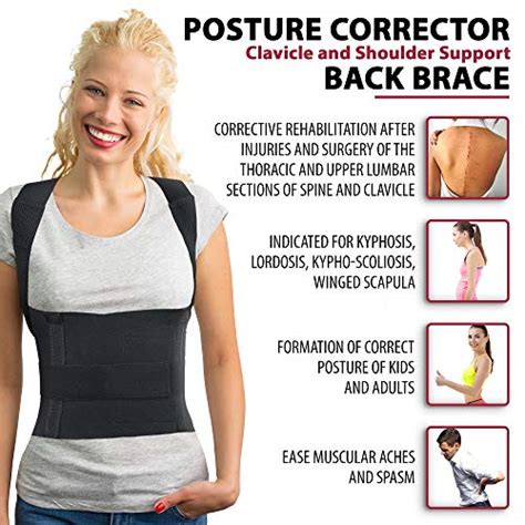 Ortonyx Correcteur De Posture Confortable Pour Clavicule Et Paule