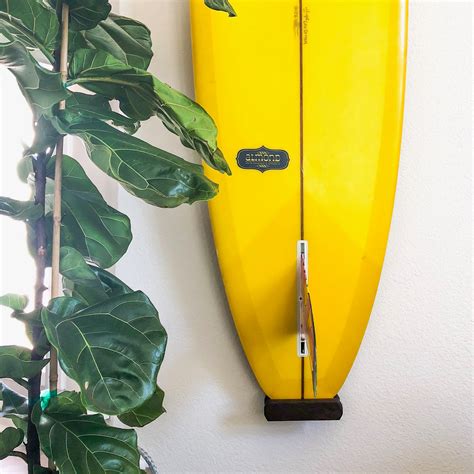 Vertical Mount Surfboard Wall Rack Almond Surfboards And Designs