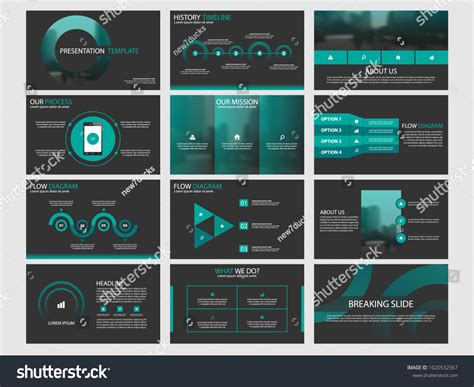 Green Bundle Infographic Elements Presentation Template Business