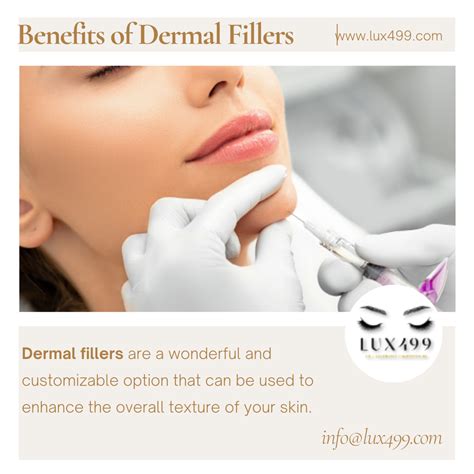 Benefits Of Dermal Fillers Lux499 Medium