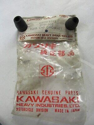 Kawasaki Nos New Plug Cap Grommet A W W A A C F F Ebay