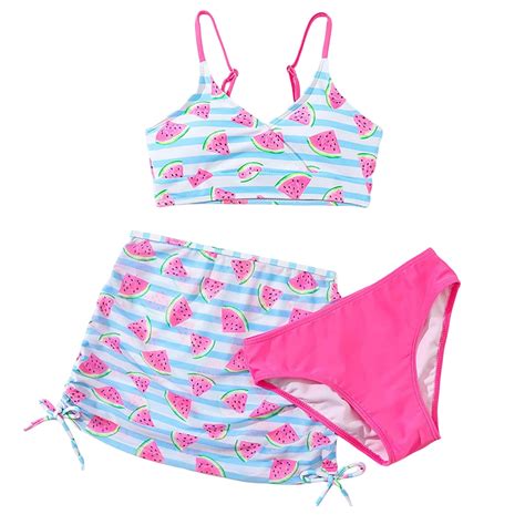 Kureaily Girls Bikini Hot Spring Vacation Beach Swimsuit Years
