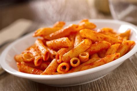 Premium Photo Pasta With Tomato Sauce