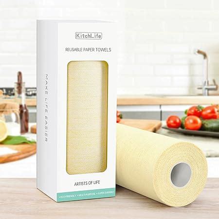 Amazon Bamboo Paper Towels Reusable Paper Towels Washable Roll