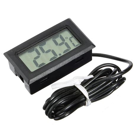 3pcs mini lcd digital termómetro para acuario refrigerador para tanque