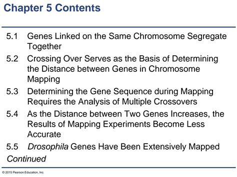 Solution Presentation Genetics Chromosome Mapping In Eukaryotes