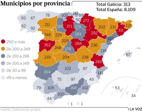 Espa A Municipios En Las Provincias Y Comunidades Aut Nomas