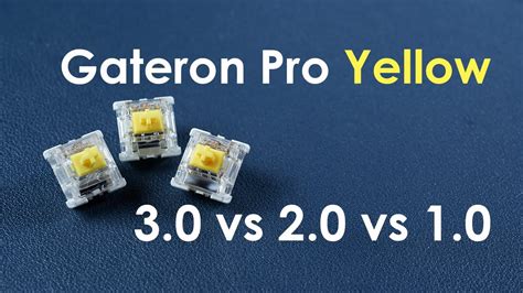 Gateron Pro Yellow Vs And Youtube