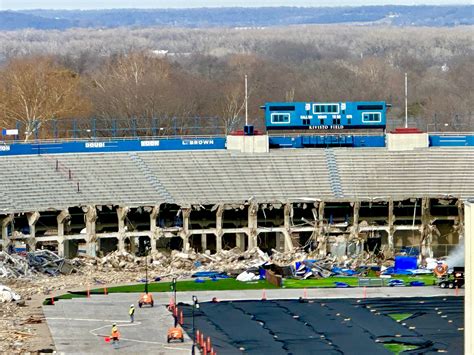 Photo Gallery: KU football stadium demolition gets serious