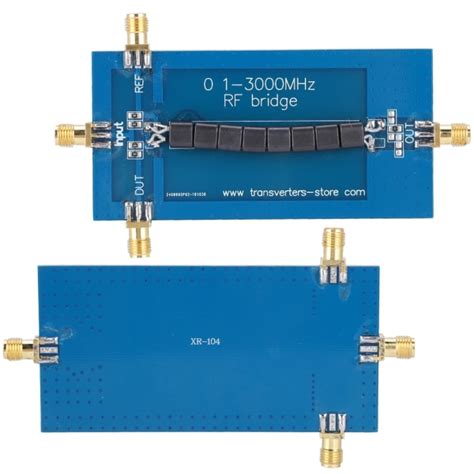 RF SWR Reflection Bridge 0 1 3000 MHZ Standing Wave Bridge Standing