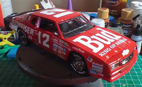 Neil Bonnet Bud Chevrolet Monte Carlo Plastic Model Racecar