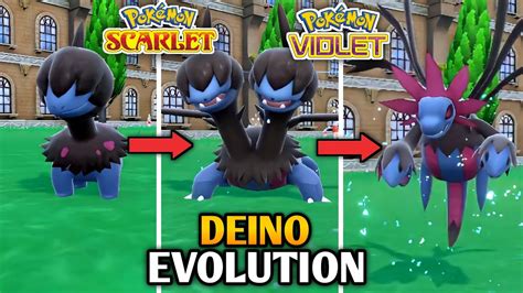 How To Evolve Deino Into Zweilous And Hydreigon In Pokemon Scarlet And