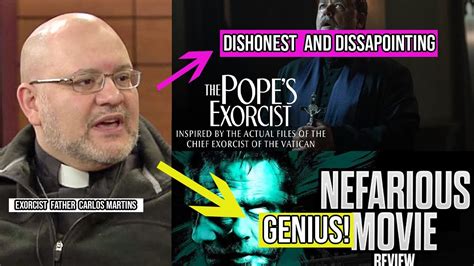 REAL EXORCIST RATE THE MOVIE The Pope S Exorcist Vs Nefarious Fr