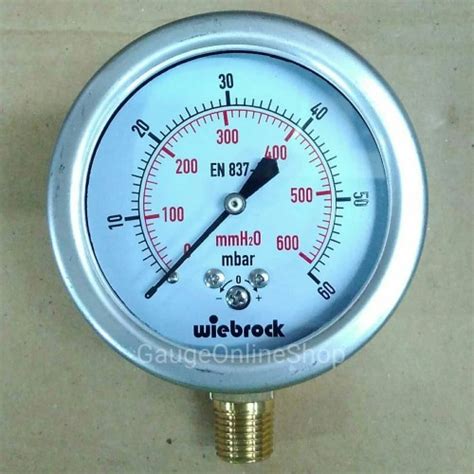 Jual Low Pressure Gauge Model Raket X Mbar Ss Brass Wiebrock