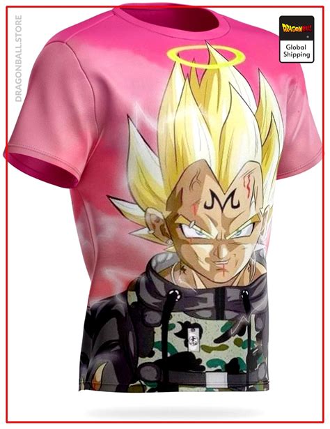 Dragon Ball T Shirts Majin Vegeta Army Dbz Store Dragon Ball Store