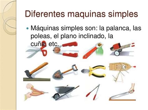 Tipos De Máquinas Simples Revoeduca