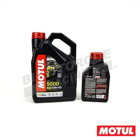 Motul 5000 10w40 5l 4 Stroke Engine Oil For Yamaha Xv 1600 A Wildstar