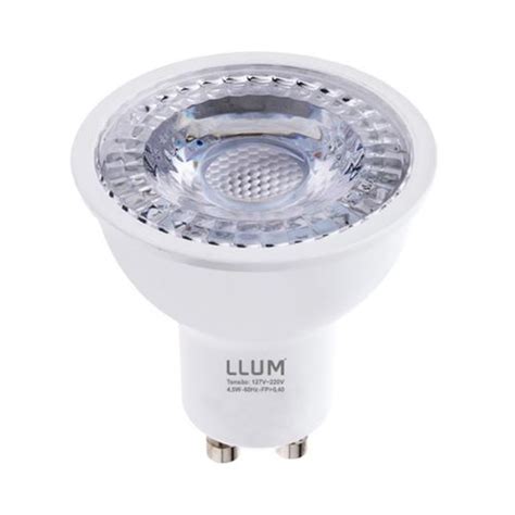 Lâmpada Led Dicroica Mr16 Gu10 4 8w 6500k Branco Frio Broketto