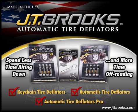 J.T. Brooks Automatic Tire Deflators Pro – Under The Sun Inserts