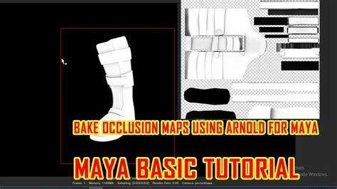 Ao Baking In Maya Bake Occlusion Maps Using Arnold For Maya Youtube