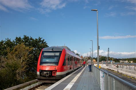 Provisorische Bahnstationen Schleibr Cke Nord Und Schleibr Cke S D In