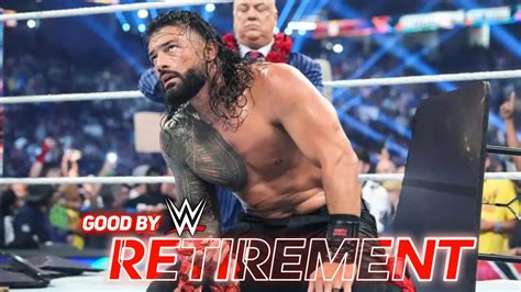 Wwe Roman Reigns Retirement Roman Reigns Expected Return Youtube