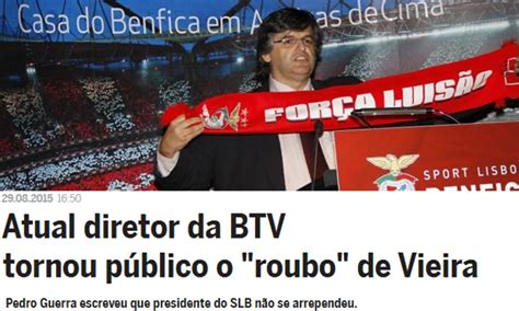 A Rela O Entre Pedro Guerra E Lu S Filipe Vieira Explica Se Ngb