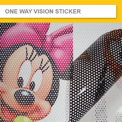 One Way Vision Sticker | One Way Vision Printing | See Through Sticker ...